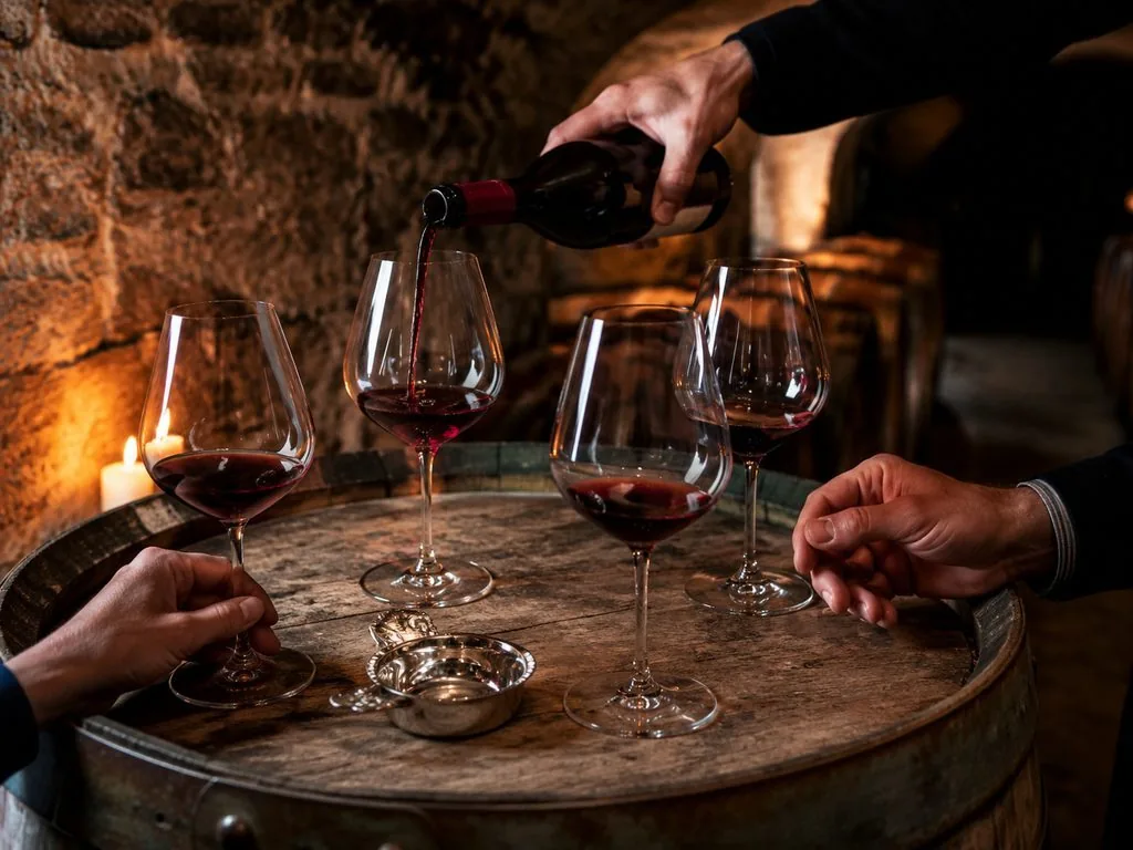 Dégustation de vins de Bourgogne chez un vigneron